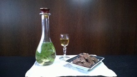 Licor de funcho (para consumo da casa)